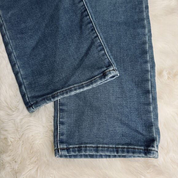 SOLD ~ 32 Degrees Cool Mens Sweatpant Jean 34 Actual 34x31.5 Blue Slim Straight - Picture 5 of 7